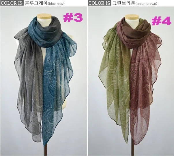 Новых мужчин printe дизайн кешью глушитель платки вискоза простой зима / весна