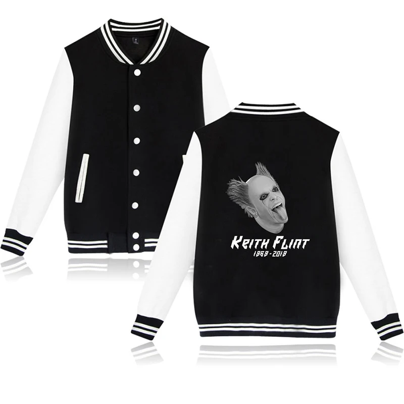 Мужская и женская спортивная бейсбольная куртка R.I.P Keith Flint Повседневная