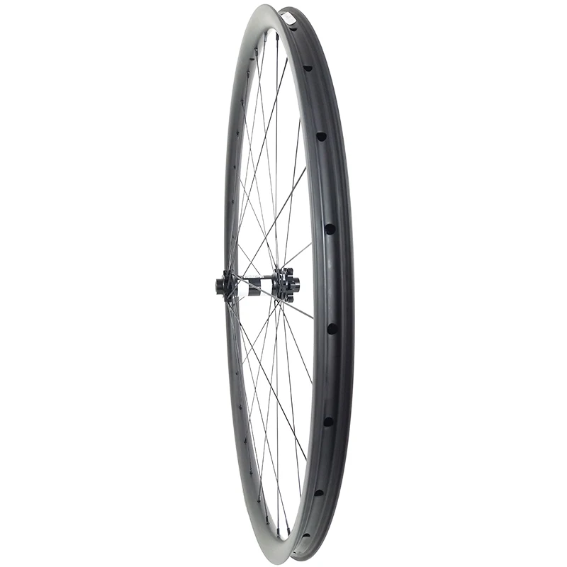 28mm Asymmetric 25mm width BOOST carbon wheelset 350 center lock hubs UD 3K 12K twill 29er MTB XC tubeless crosscountry wheels