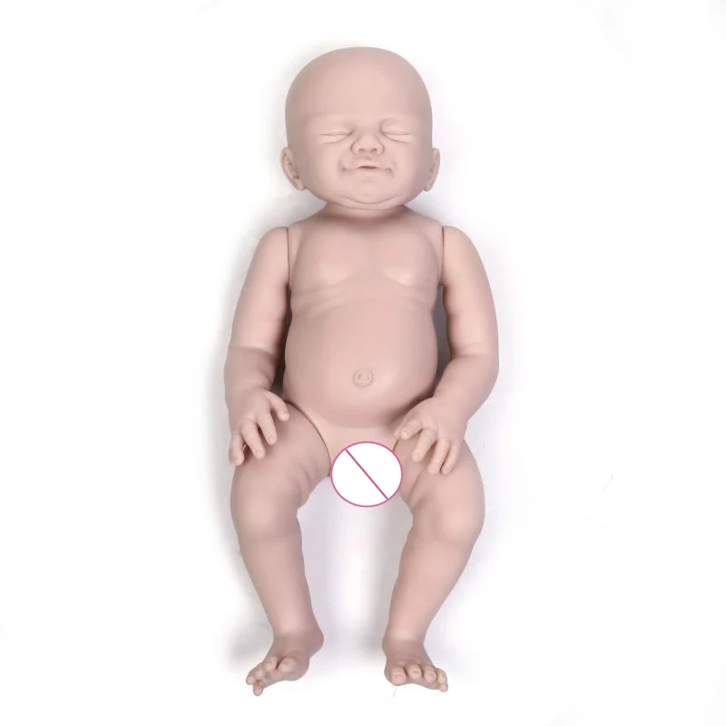 Reborn kit анатомически правильный 2" полный виниловый силиконовый reborn baby кукла для девочек и мальчиков Неокрашенная пустая кукла набор bebe kit reborn