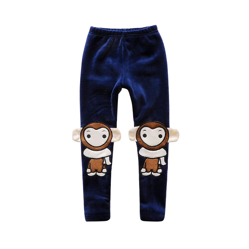 Утепленные детские леггинсы для девочек От 5 до 13 лет зимние теплые штаны с