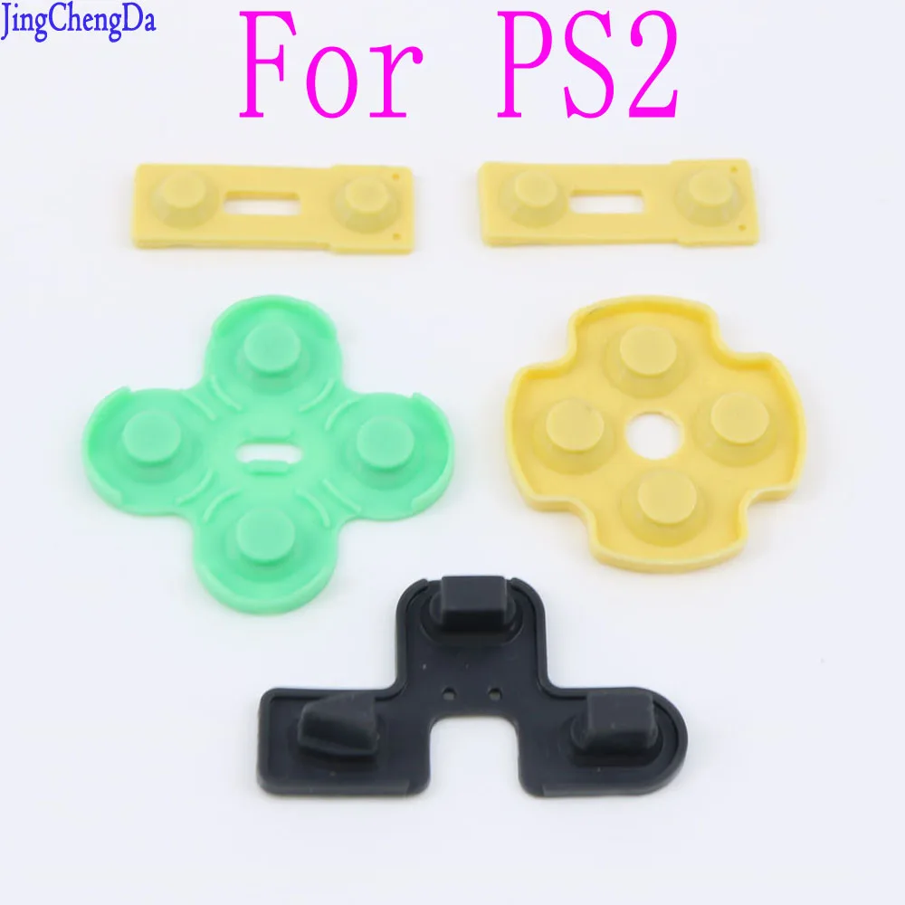 

JCD 10sets For Playstation 2 PS2 Controller Repair Conductive Rubber Silicon Pads Replacement