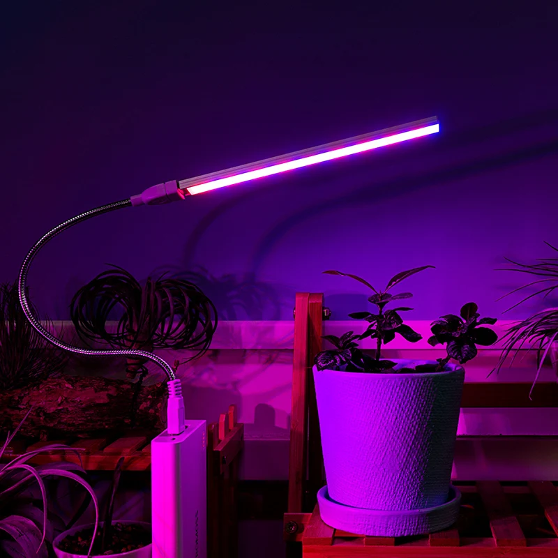 

USB LED Strip Light DC5V SMD5730 Red Blue Flexible LED Light 3W 5W LED Grow Light Full Spectrum For Desktop Plant Flower Growing