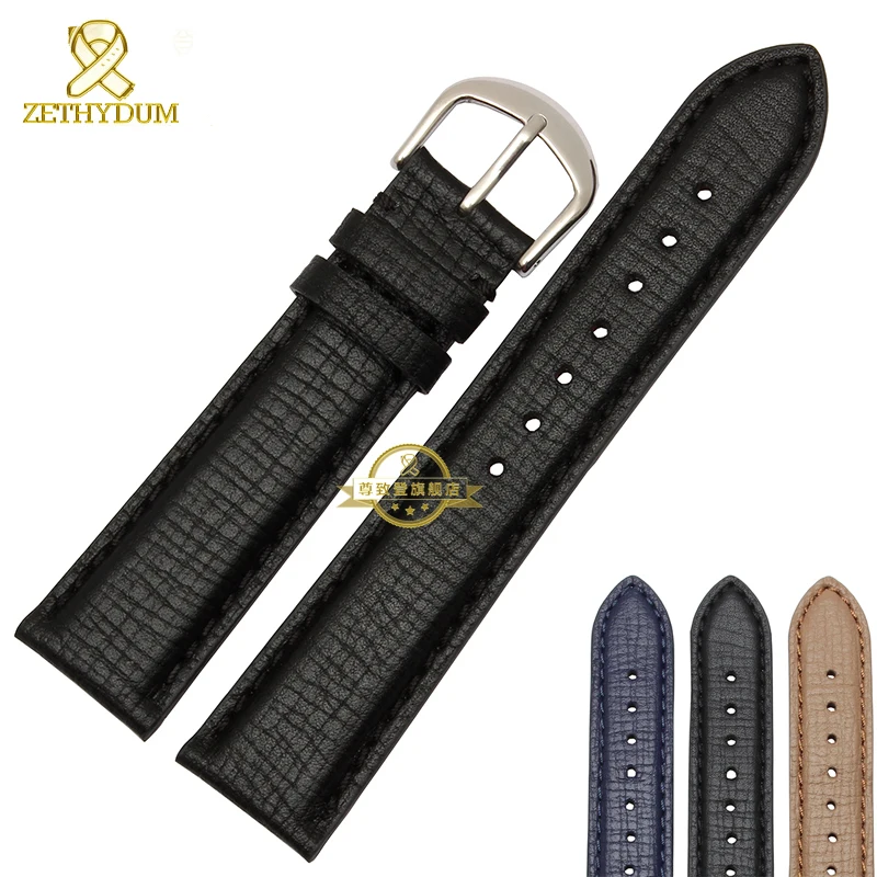 Натуральная кожа ремешок для часов ремень наручные часы Группа 20 мм 22 очарование