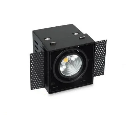 

led Embedded lights AC85-230V square LED COB dimmable Downlights 10W 15w 20W 30W LED Ceiling Lamp Spot Light