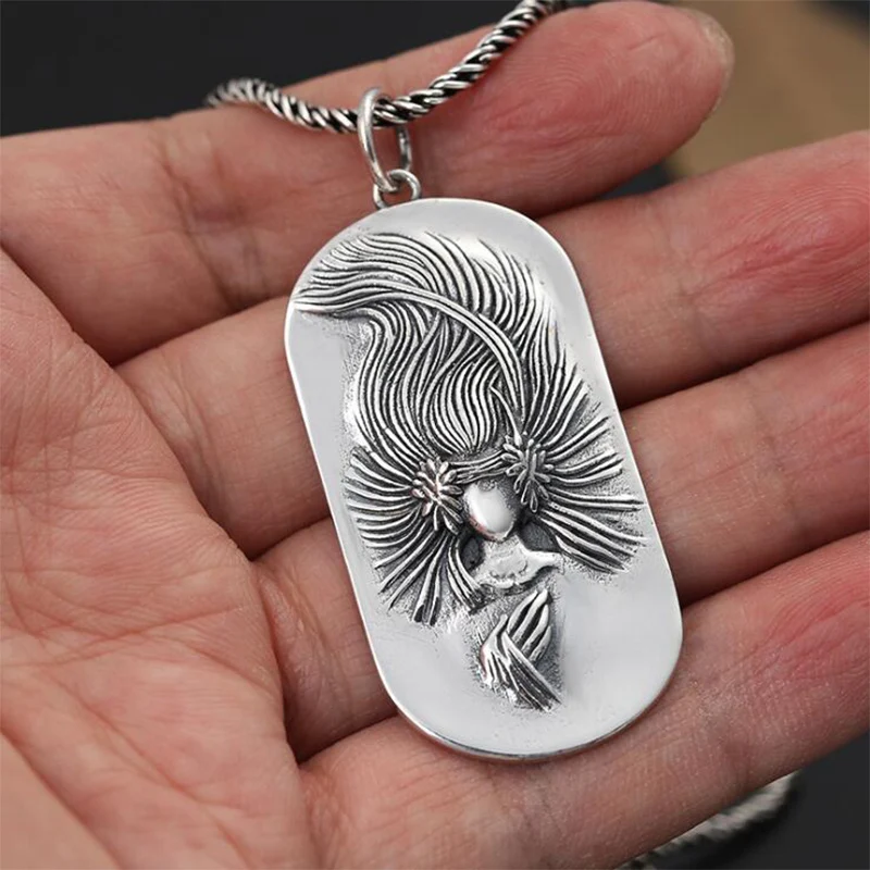 Подвеска с буквенным принтом 100% стерлингового серебра 925 пробы хорошее украшение