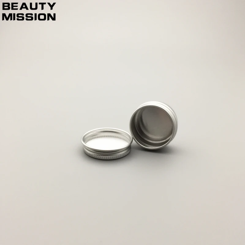 Beauty Mission 100x10 г, Заправляемый алюминиевый контейнер для путешествий, маленькая металлическая косметическая упаковка, профессиональный косметический контейнер