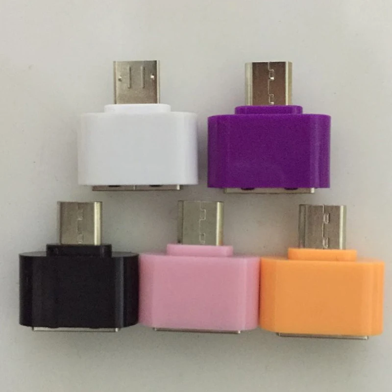Удобный прочный мини микро USB к USB OTG адаптер конвертер для Android смартфона OTG адаптер для Android телефона