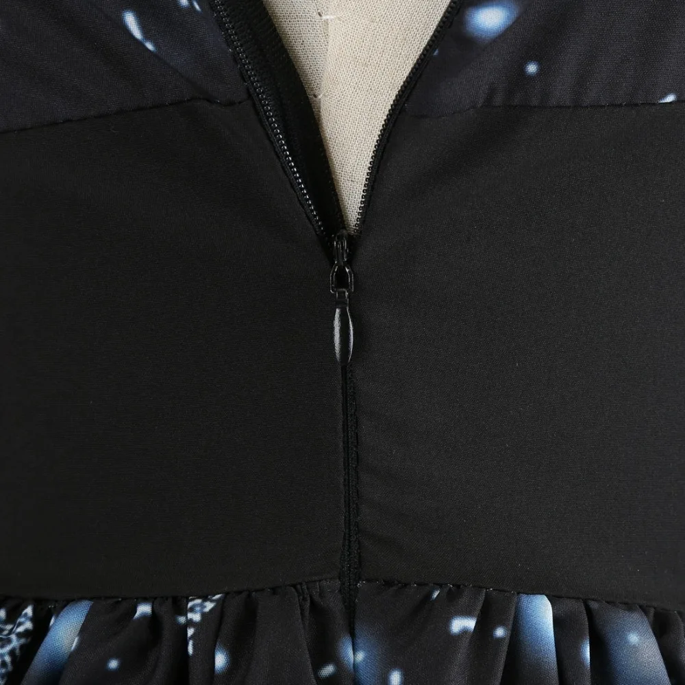 S~ 3XL женское платье новые рождественские платья без рукавов винтажная Туника элегантное вечернее платье костюм размера плюс