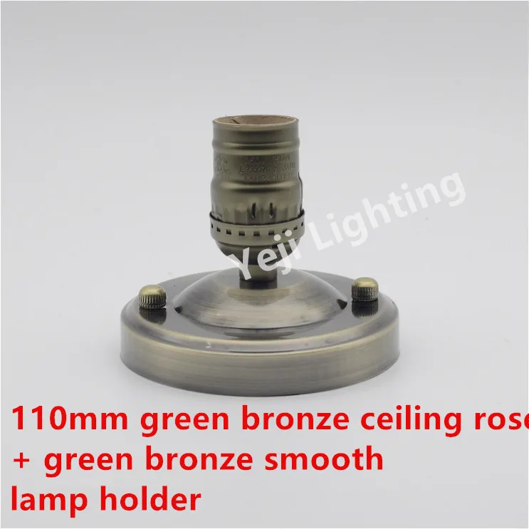 Настольная лампа Эдисона винтажная Ретро алюминиевая розетка E27 Светодиодная