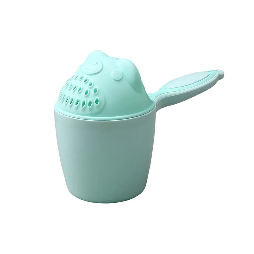 Cartoon Baby Bath Caps Shampoo Cup Children Bathing Bailer Shower Spoons Child Washing Hair Kids Tool |