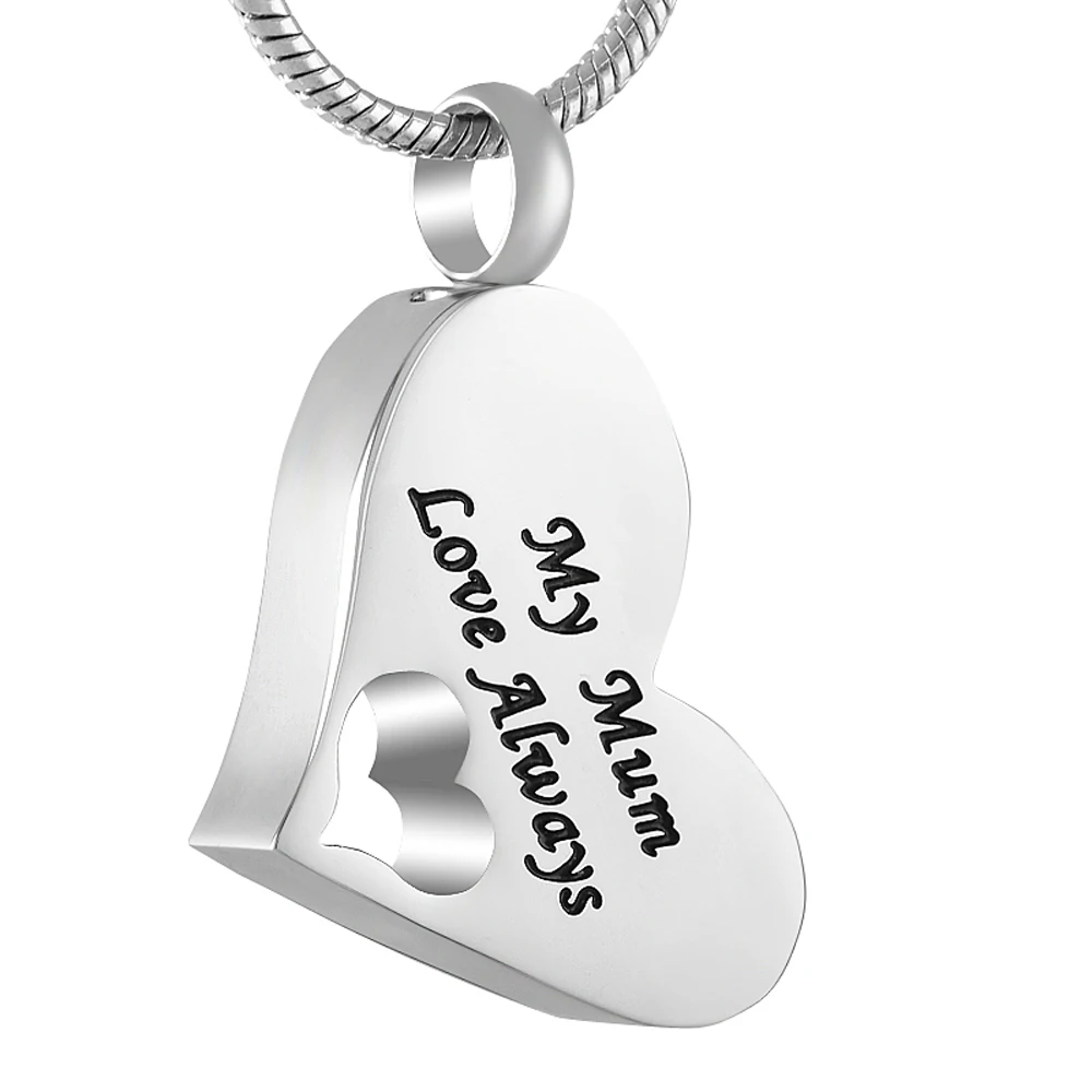 MJD8529 Подвеска из нержавеющей стали с надписью My Dad/Mom Love Always | Украшения и