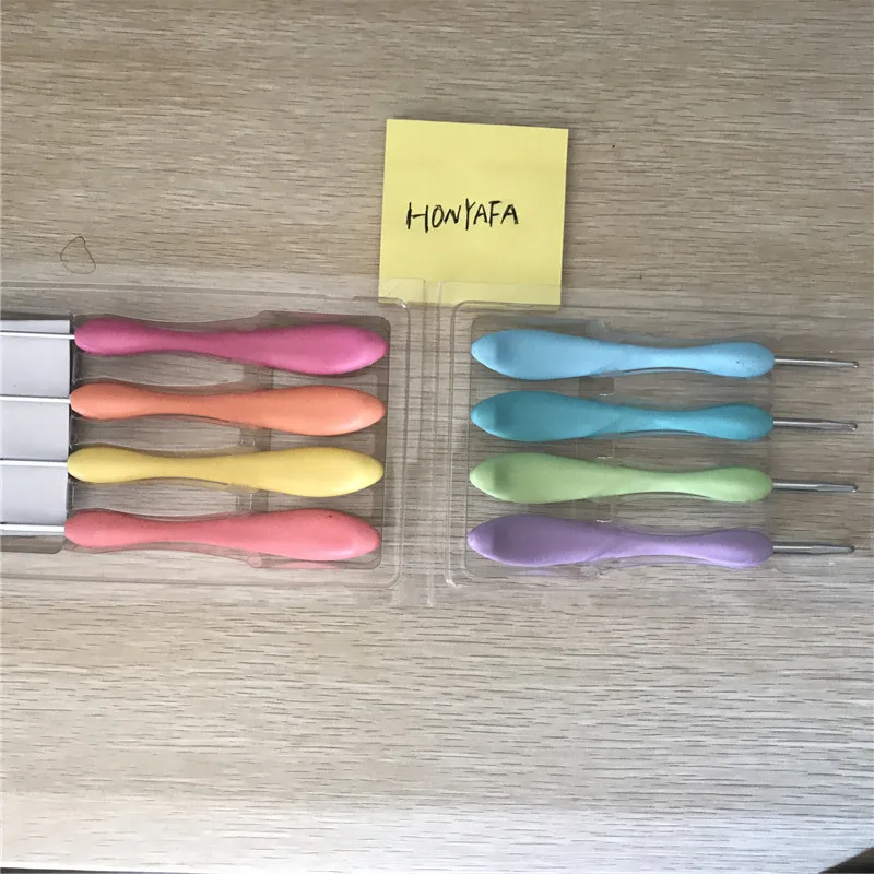 8 размеров мягкая ручка искусственная форма искусственный крючок набор