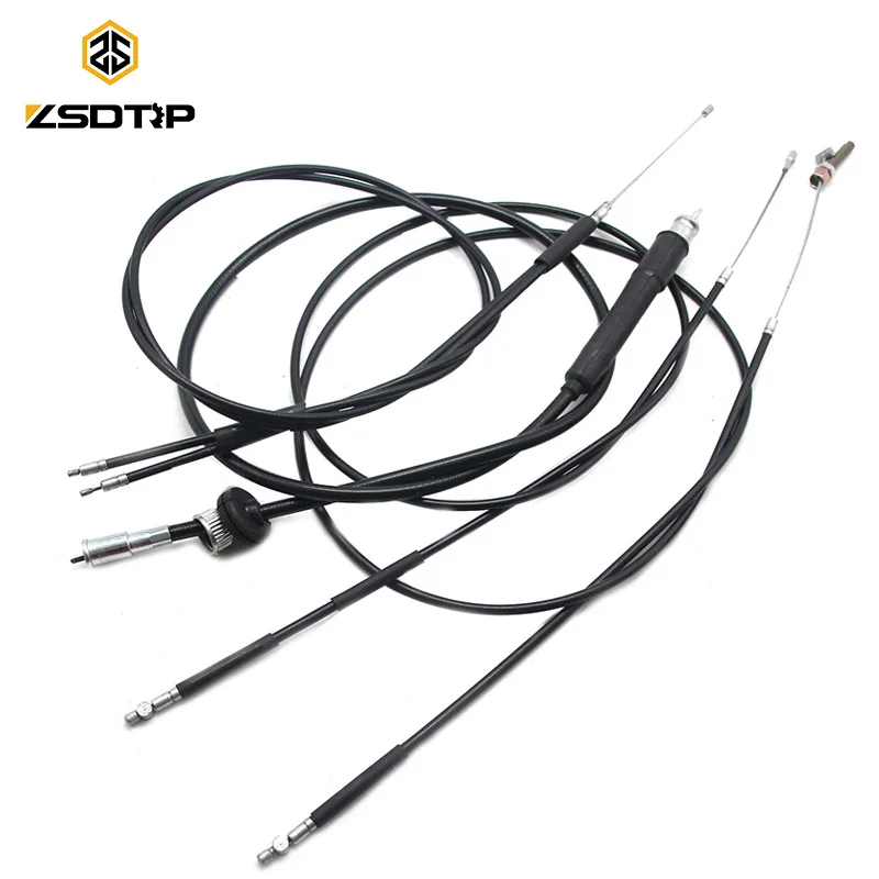 ZSDTRP Ретро Урал KC750 Руль двигателя Comp со спидометром тормозной трос сцепления