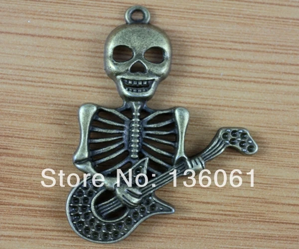 Винтажные бронзовые готические подвески 10 шт. для браслета ожерелья модные