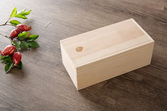 Wood color EASONOV 20*10*8 см DIY коробка для хранения ювелирных изделий ручной работы деревянный простой чехол для конфет кольцо Органайзер чехол для поделок - Цвет: Wood color