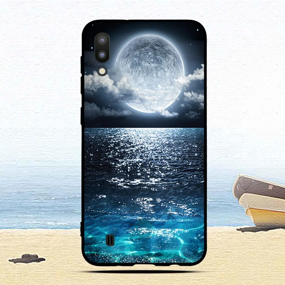Мягкий чехол из ТПУ для Samsung Galaxy M10 M 10 милые животные с рисунком задняя крышка