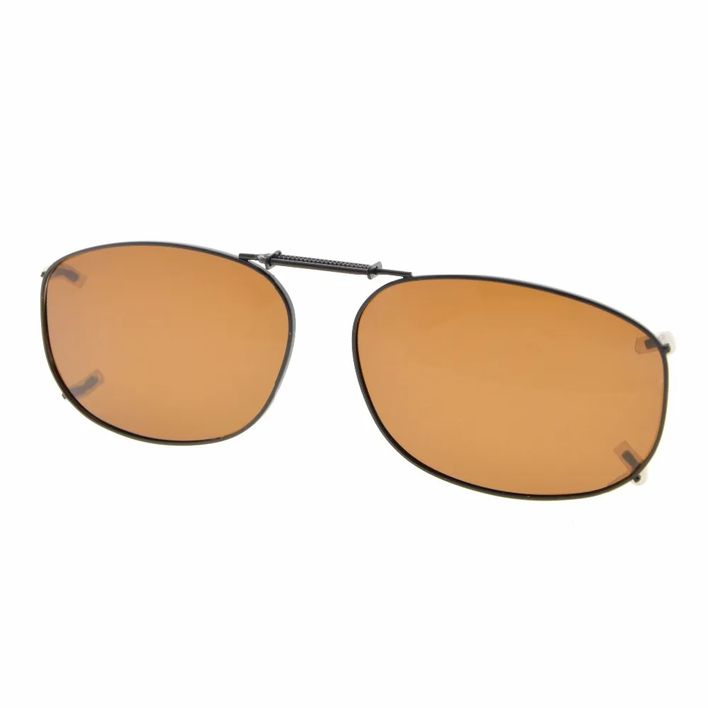 C89 очечник металлическая оправа поляризованные линзы клип на солнцезащитные