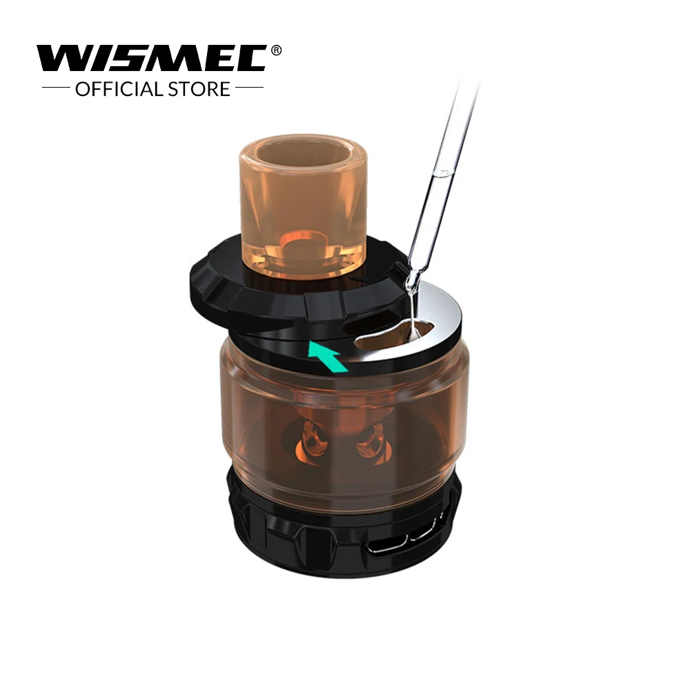 Оригинальный испаритель Wismec Amor NS Plus емкостью 4 5 мл с головкой WS04 MTL Ом для wismec active