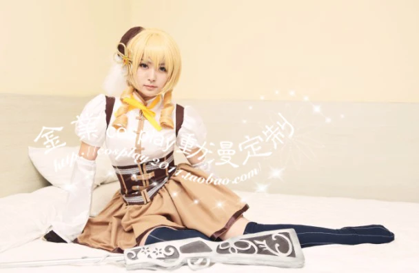 Puella Magi Madoka Magica Tomoe Mami костюм для косплея Полный Комплект носков включает 11 |