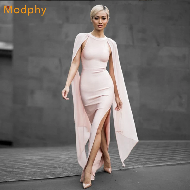 2018 Новое сексуальное элегантное Сетчатое Бандажное платье для женщин длиной до