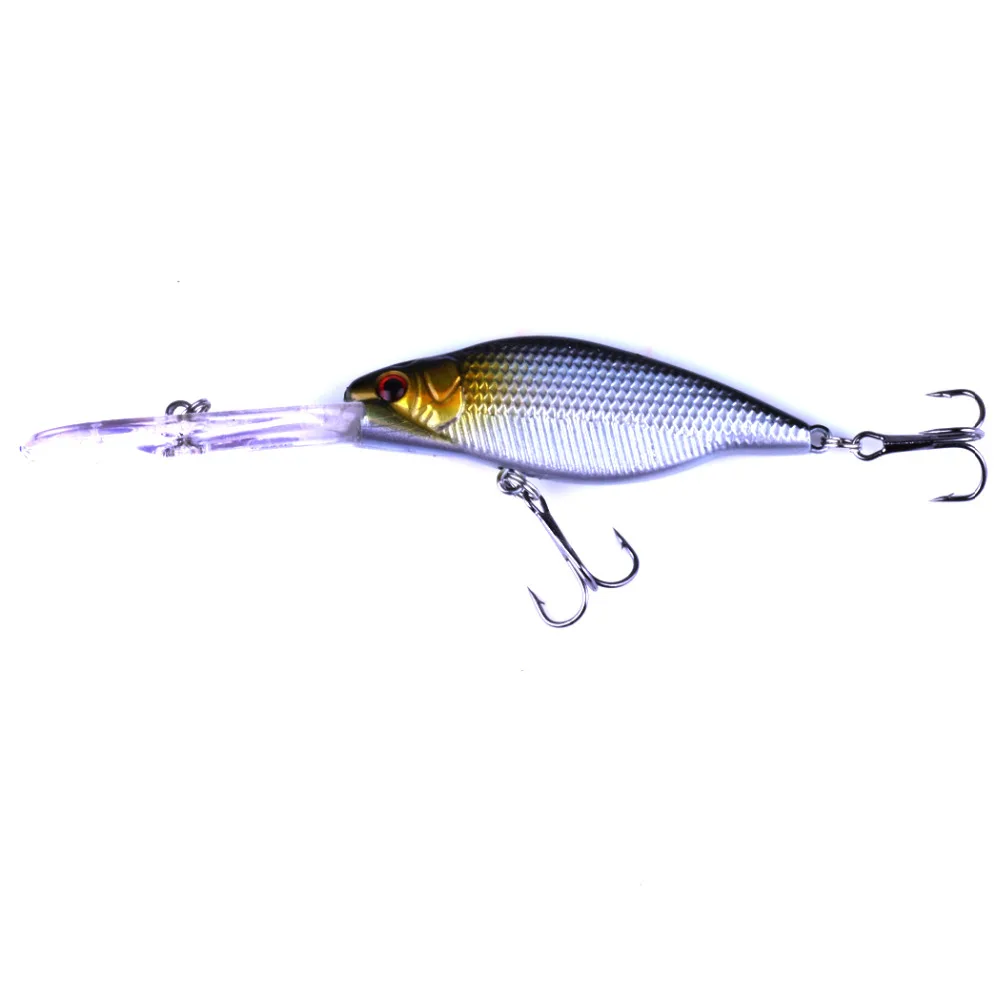 5 шт. рыболовные приманки в виде гольяна|minnow crank bait|crank baitfishing bait |