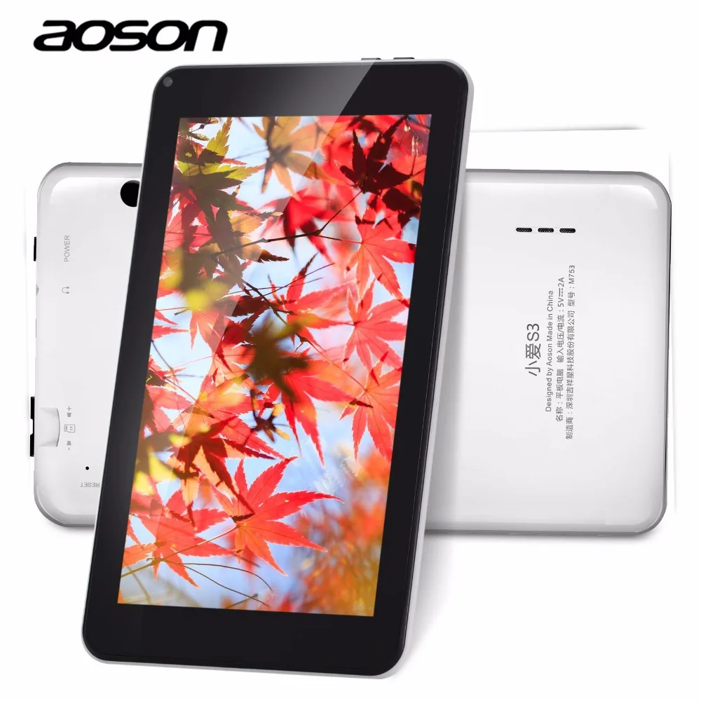 Aoson m753 7 дюймов Android 6.0 Симпатичные Детские планшеты PC IPS 16 ГБ/1 ГБ Bluetooth WI-FI с