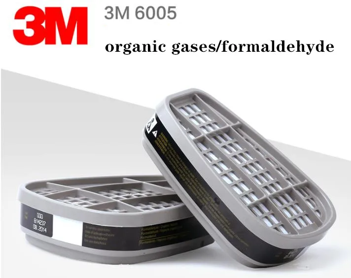3M 6005 противогаз фильтр картридж 6200/7502 противогаз формальдегид органический пар респиратор украшение промышленной лаборатории