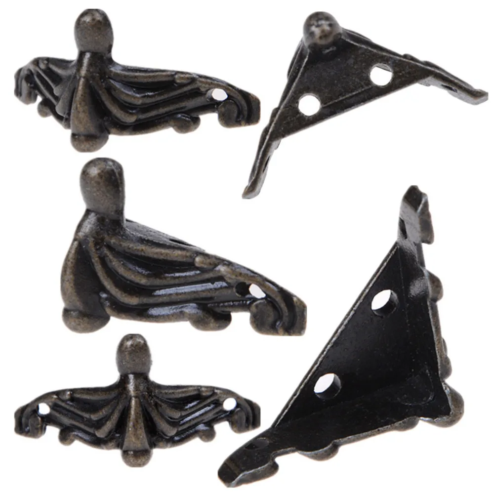 Популярно 4 шт./компл. ящик для украшений деревянный Подарочная коробка