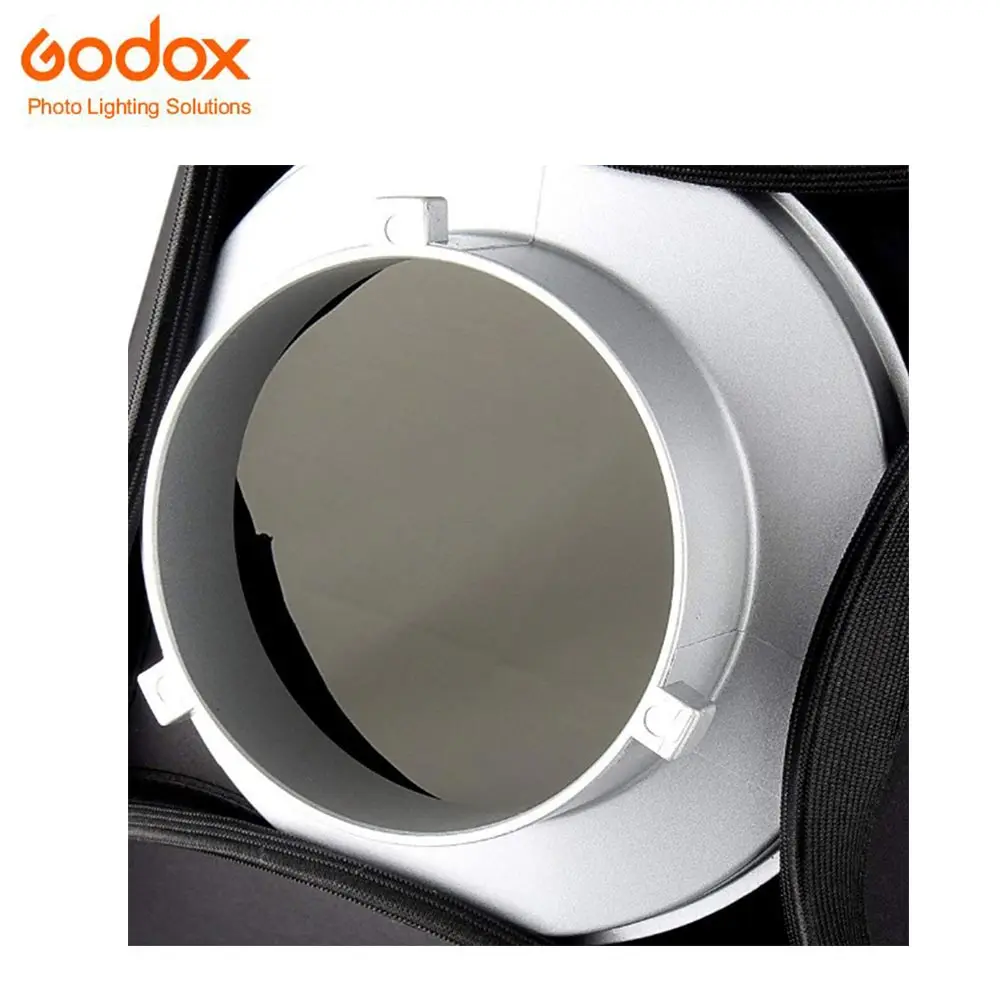 Godox софтбокс 60x60 см 24x24 дюймов Портативный диффузор S Тип кронштейн Bowens крепление