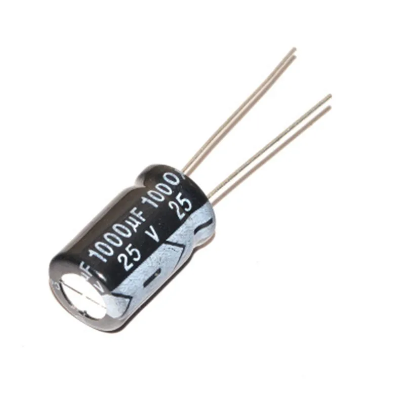 

10pcs 1000uf 25v 10*17 1000uf 25v 10*17mm Electrolytic capacitor
