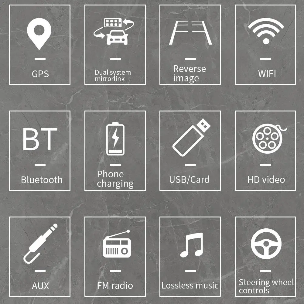 2 Din 7 дюймов Автомобильная Камера авто радио Android 1 GPS навигация Wifi обратная камера