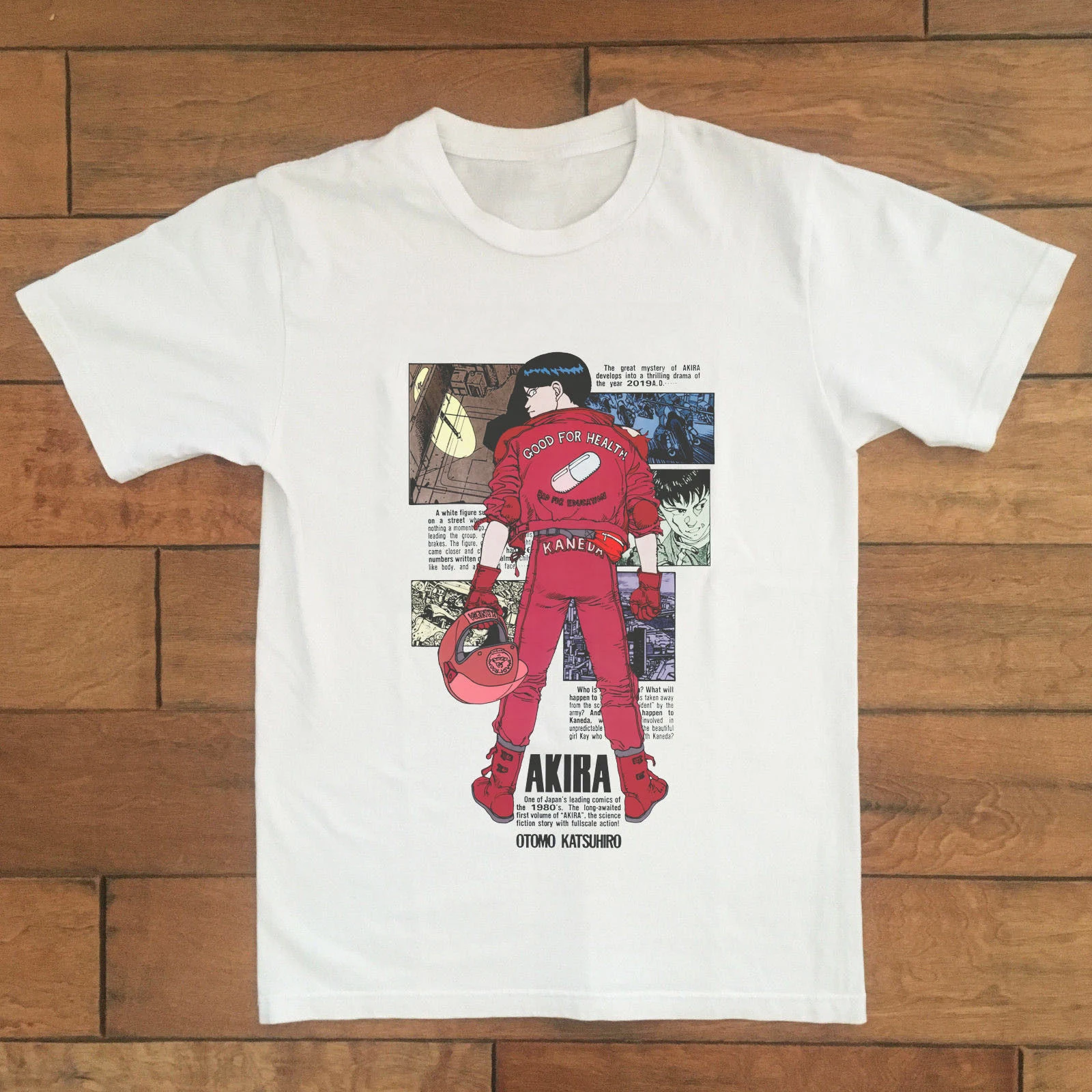 Akira футболка аниме Размер S M L XL 2XL 3XL короткий рукав плюс размер скидка горячая
