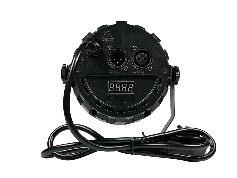 2 шт./3x12 Вт rgbw 4в1 led par свет мини dmx плоский светодиодный профессиональная высокая