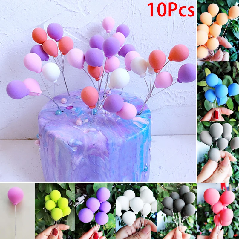 10 шт. коллекция воздушных шаров из черной белой розовой синей оранжевой