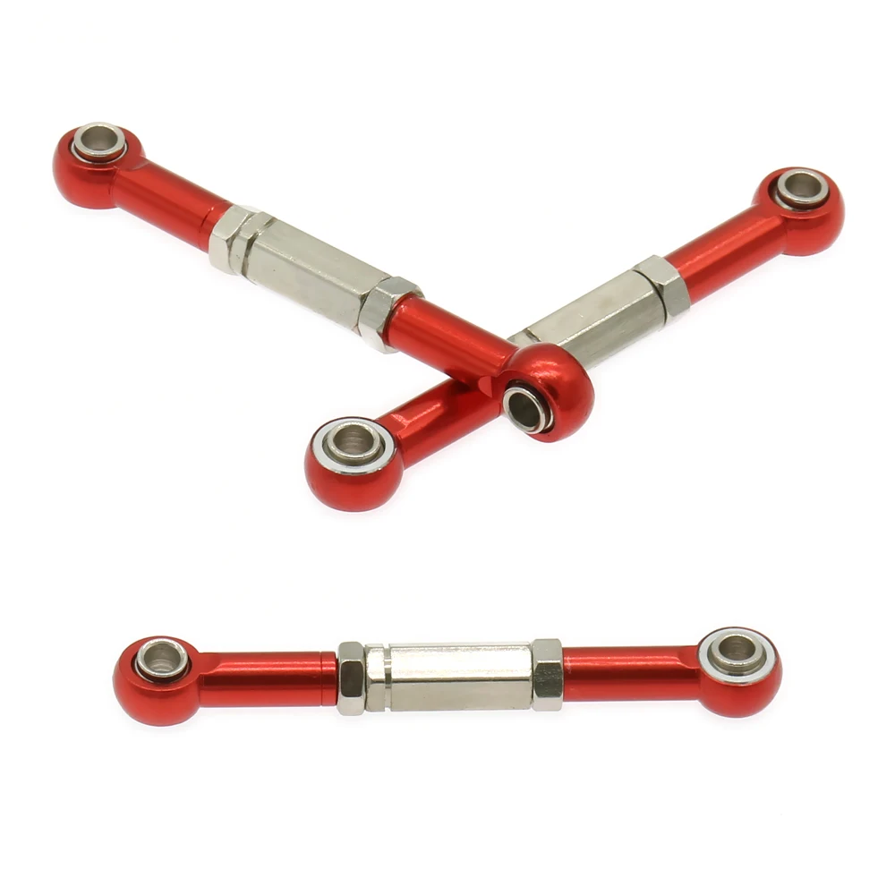 3 шт. Передняя рулевая тяга RCAWD для радиоуправляемого хобби модель автомобиля 1/10 Fs