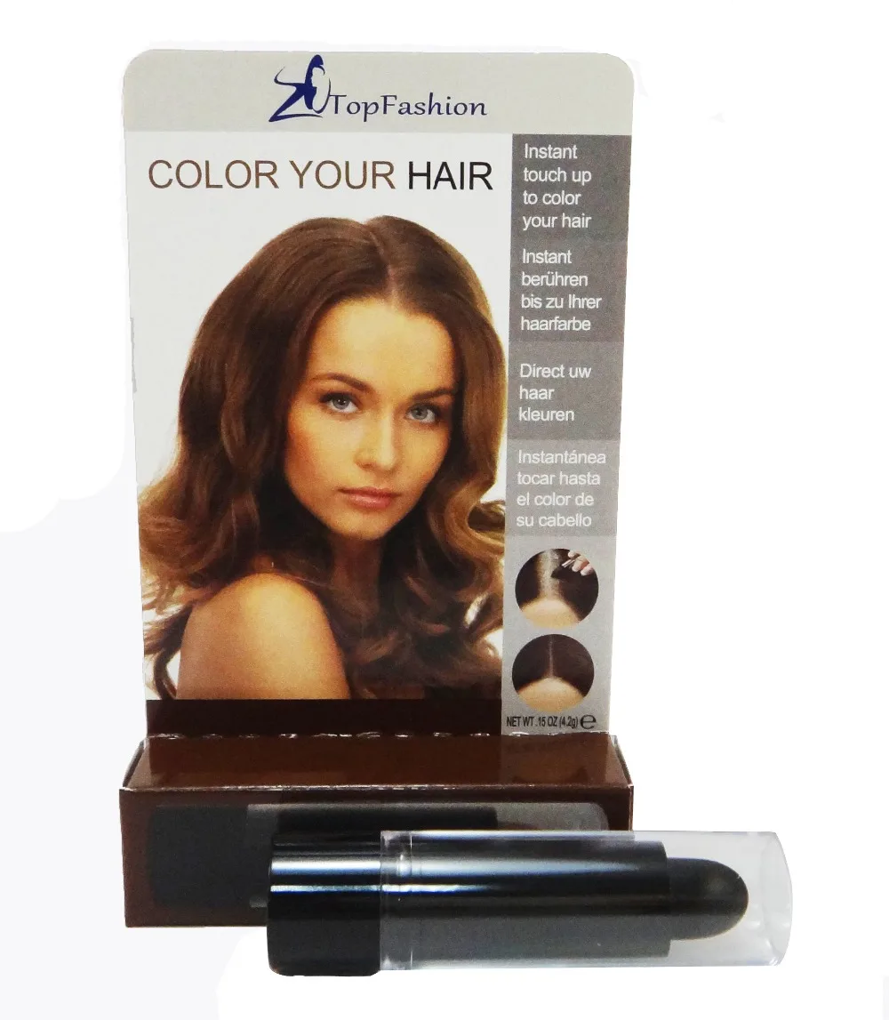 Черная Временная подтягивающая палочка для волос соответствует требованиям FDA EEC