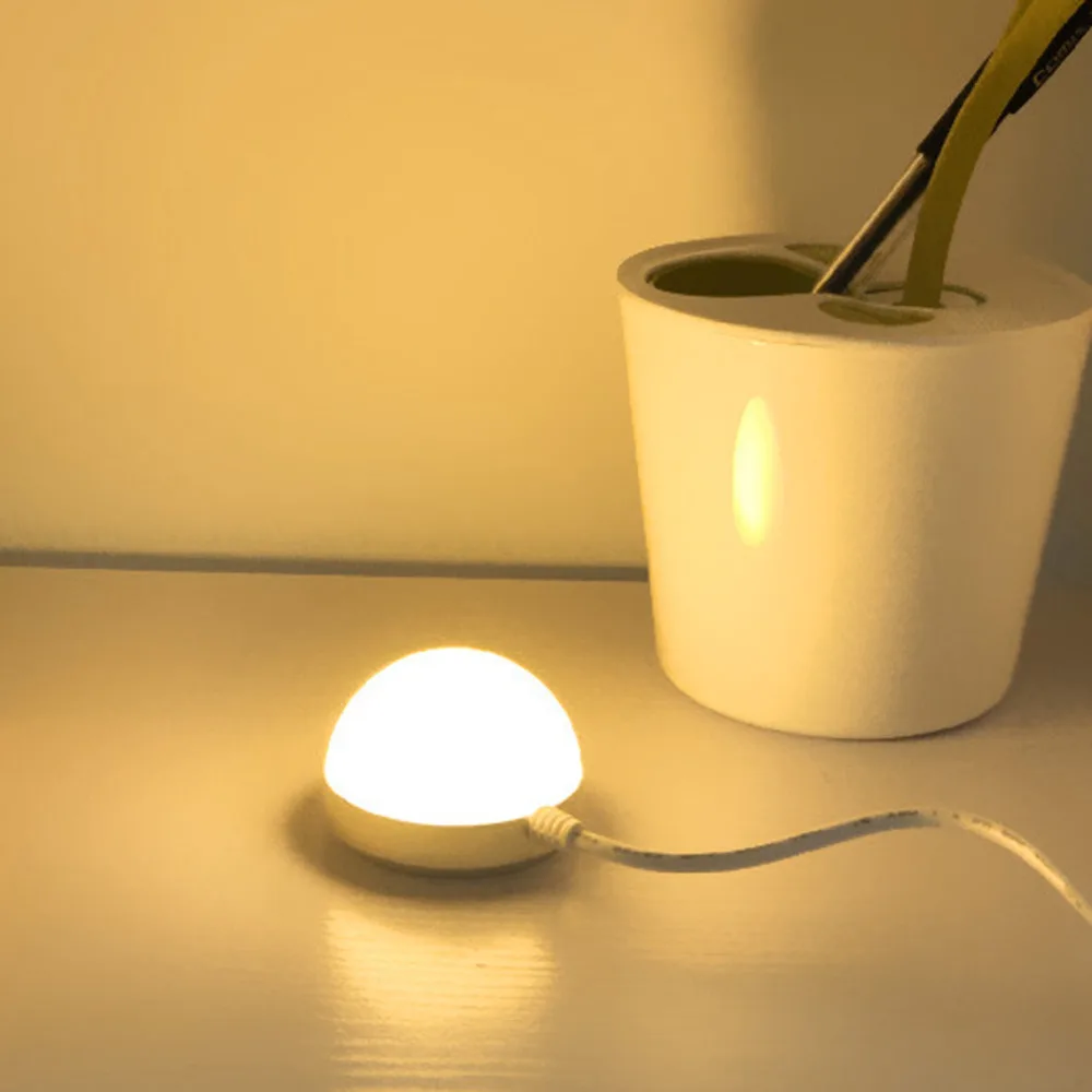 Новая Оригинальная портативная светодиодная мини потолочная лампа 5 Вт с USB