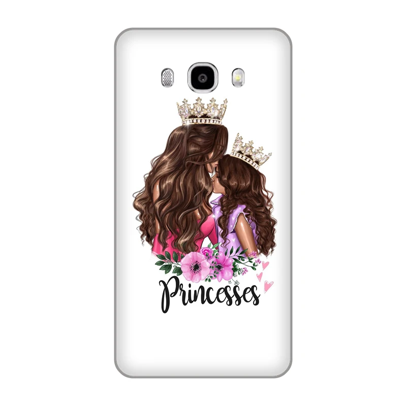 Super daddy Family mom mama and baby Soft TPU Phone case For Samsung Galaxy S4 S5 S6 S7 S8 S9 edge S10 Lite Plus Shell |