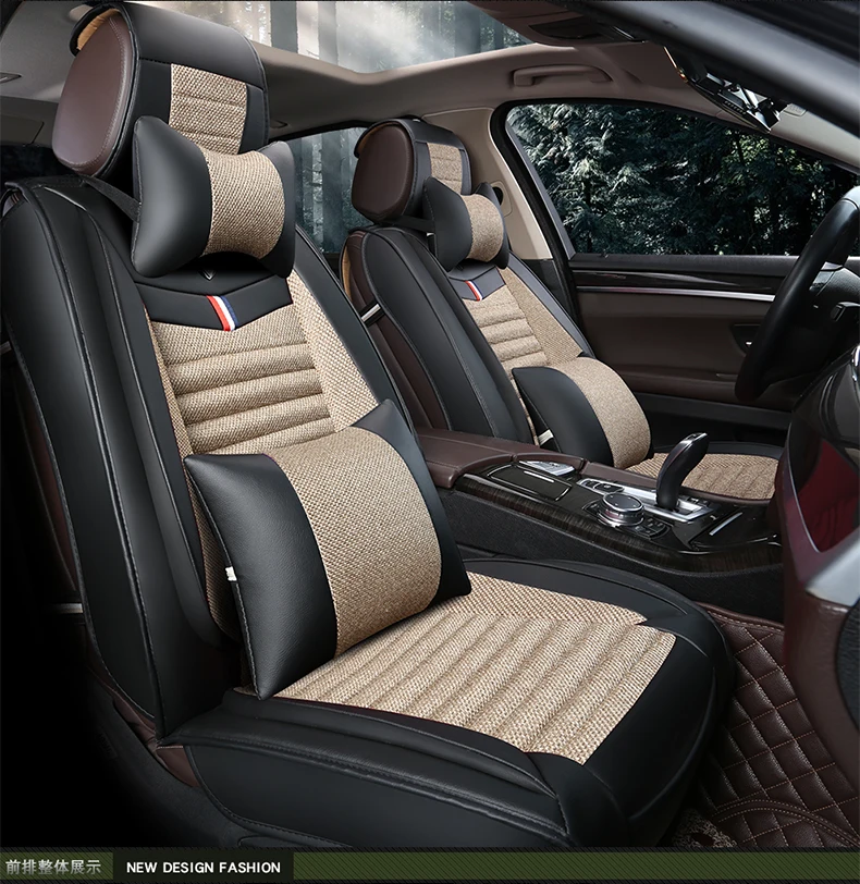 Универсальные льняные автомобильные чехлы для ford S-MAX smax mk2 Телец фокус st fusion explorer f150 fiesta st capri