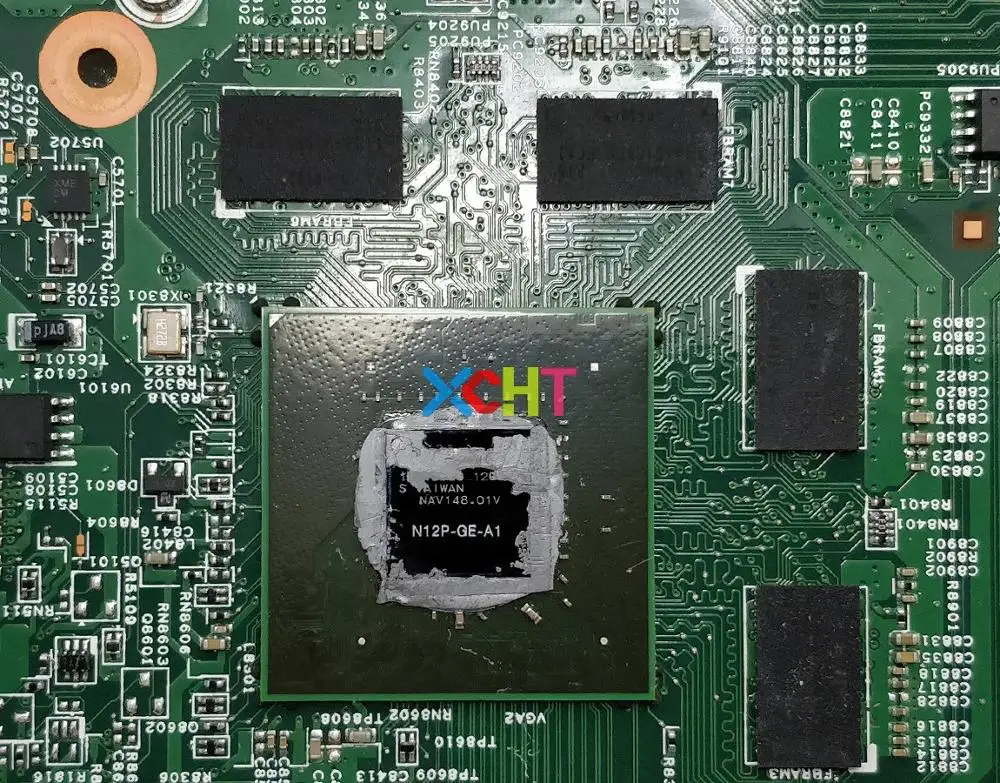 Для Dell N5110 CN-0MWXPK 0MWXPK w N12P-GE-A1 GT525M/1 ГБ HM67 Ноутбук Материнская плата ноутбука