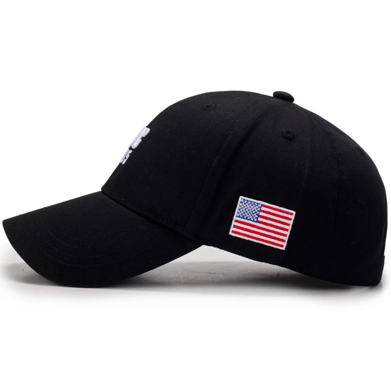 2019 New Unisex Spring Summer Cotton Baseball Cap Embroided Letters Flag Adjustable Snapback Hat Women's Gorras Casual Dad Hats |