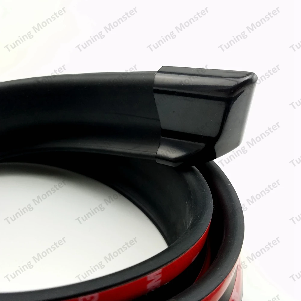 Бесплатная доставка универсальный автомобильный спойлер Monster черный длина 1 5 м