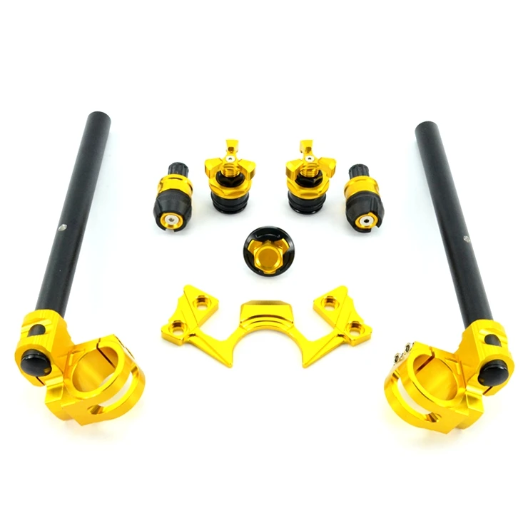 Регулируемый зажим для руля на концах стержня вилки регуляторы хомута защитная