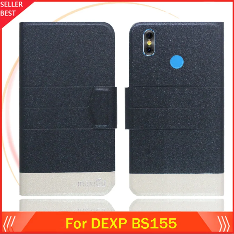5 видов цветов жарко! DEXP BS155 кожаный чехол для телефона заводская цена защитный с
