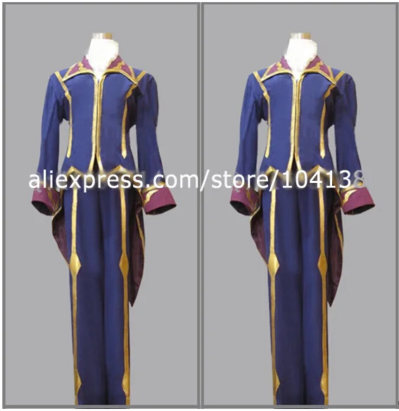 Костюм для косплея Code Geass Zero Lelouch бесплатная доставка любой размер|cosplay costume|lelouch