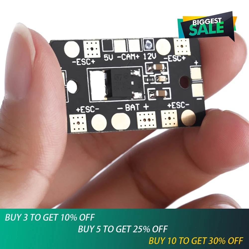 1 шт. мини PDB субпанели 12 В и 5 в bec через распределительную плату pcb QAV250|pcb manufacture|pcb