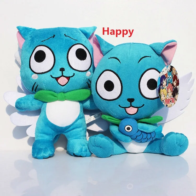 Сказочный хвост счастливая плюшевая игрушка японское аниме фигурка Счастливый