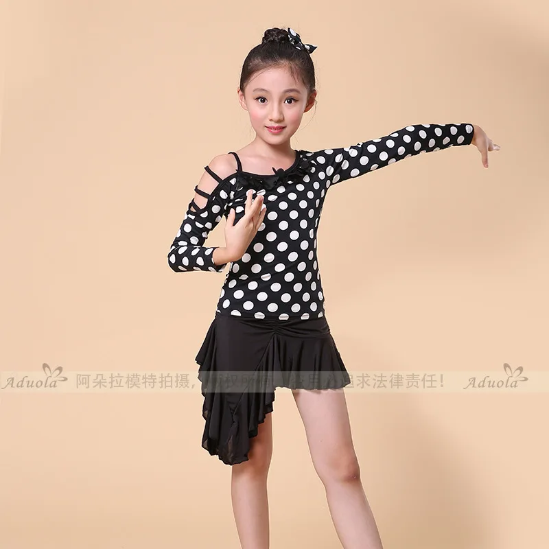 Топ с длинным рукавом и юбка для латиноамериканских девушек платье бахромой