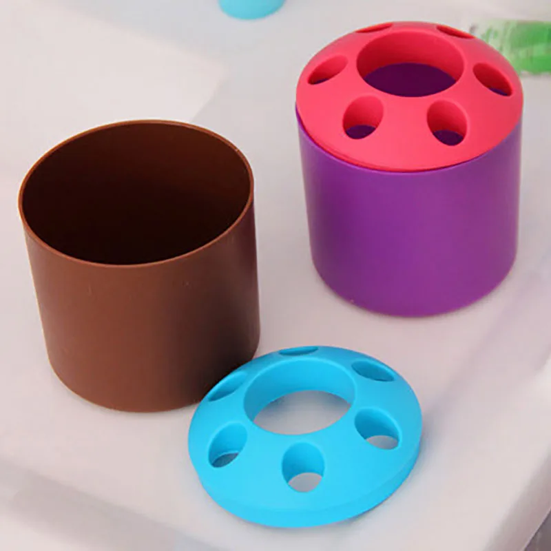 ONEUP Multifunctional Bathroom Toothpaste Toothbrush Holder Accessories Set Storage Rack Plastic Office Pen Shelf | Дом и сад